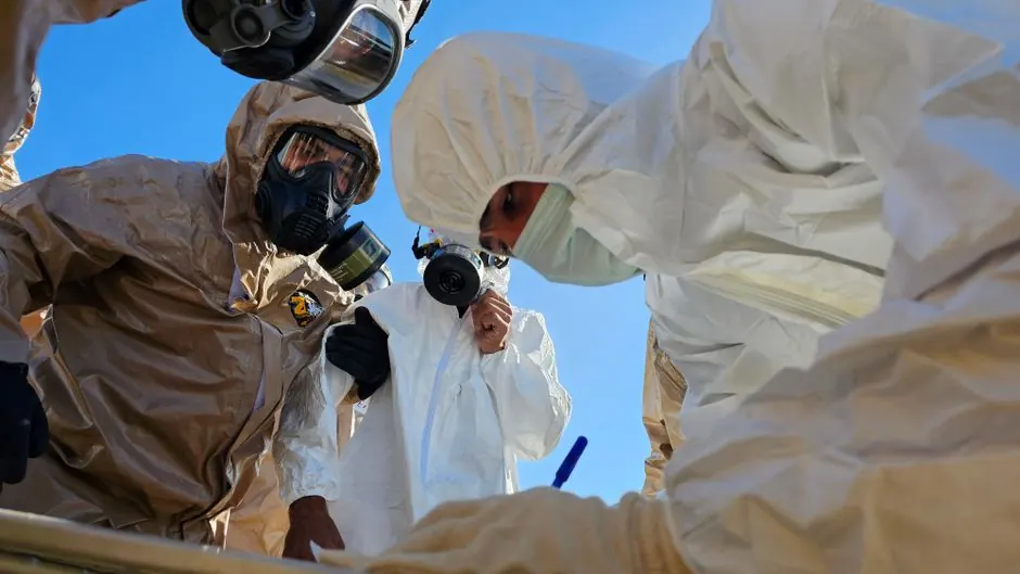 Hicksville Biohazard Cleanup Pros technicians